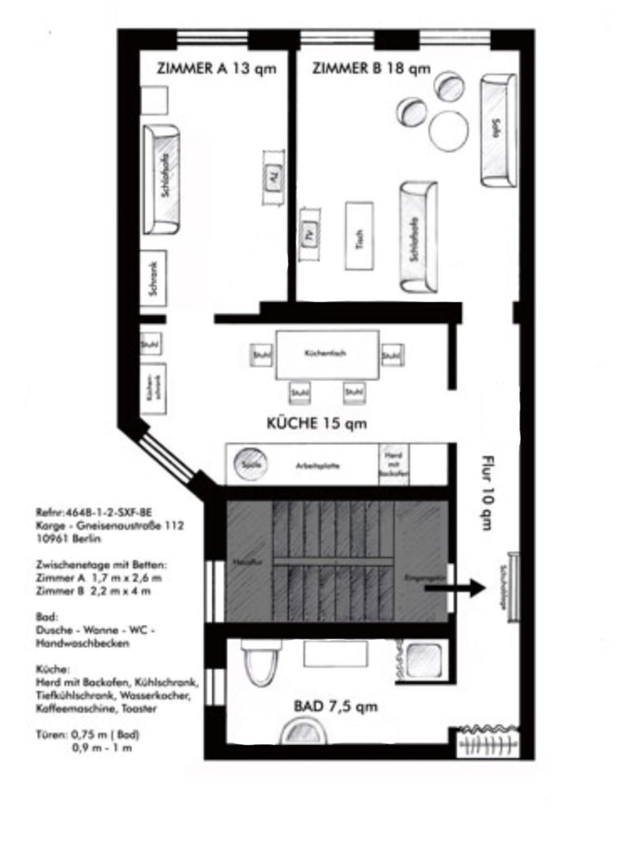 Ruhige Ferienwohnung In Kreuzberg เบอร์ลิน ภายนอก รูปภาพ